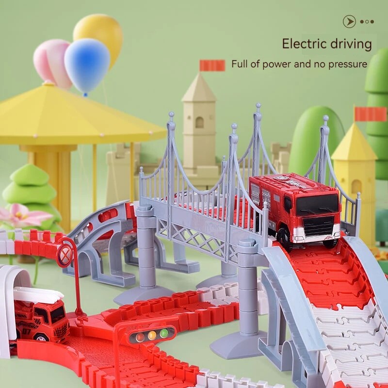 Fire Engine Track Assembling C - Model Kit Engine recension och pris