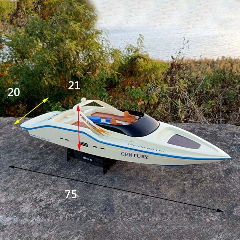 RC Dual-powered Yacht Model 75 - Model Kit Yacht recension och pris