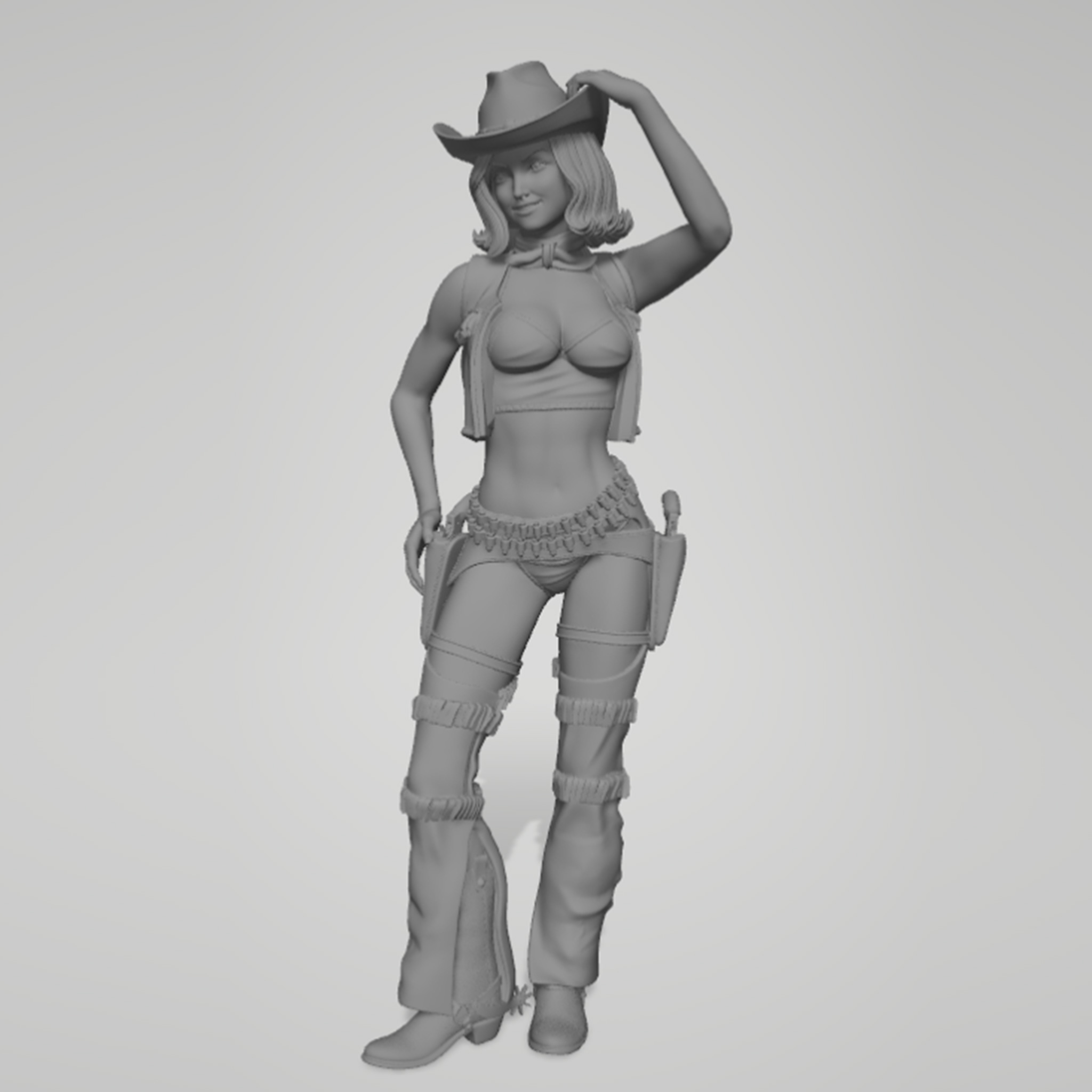 1/24 1/18 1/12 cowboy girl Una - Model Kit Anime Girl recension och pris