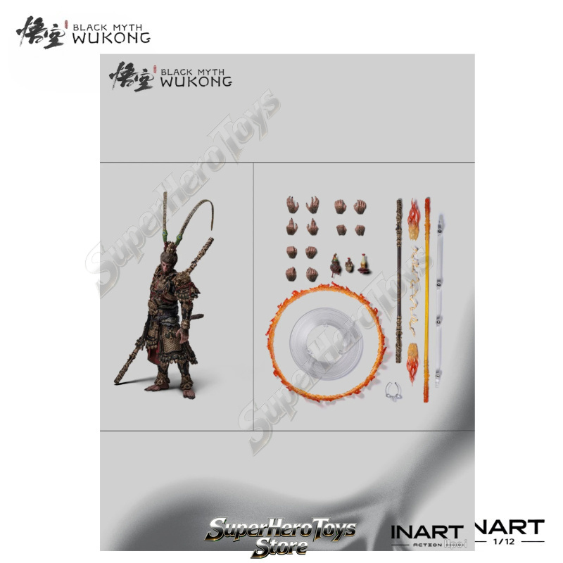 Pre-sale INART Action Black My - Model Kit Wukong recension och pris