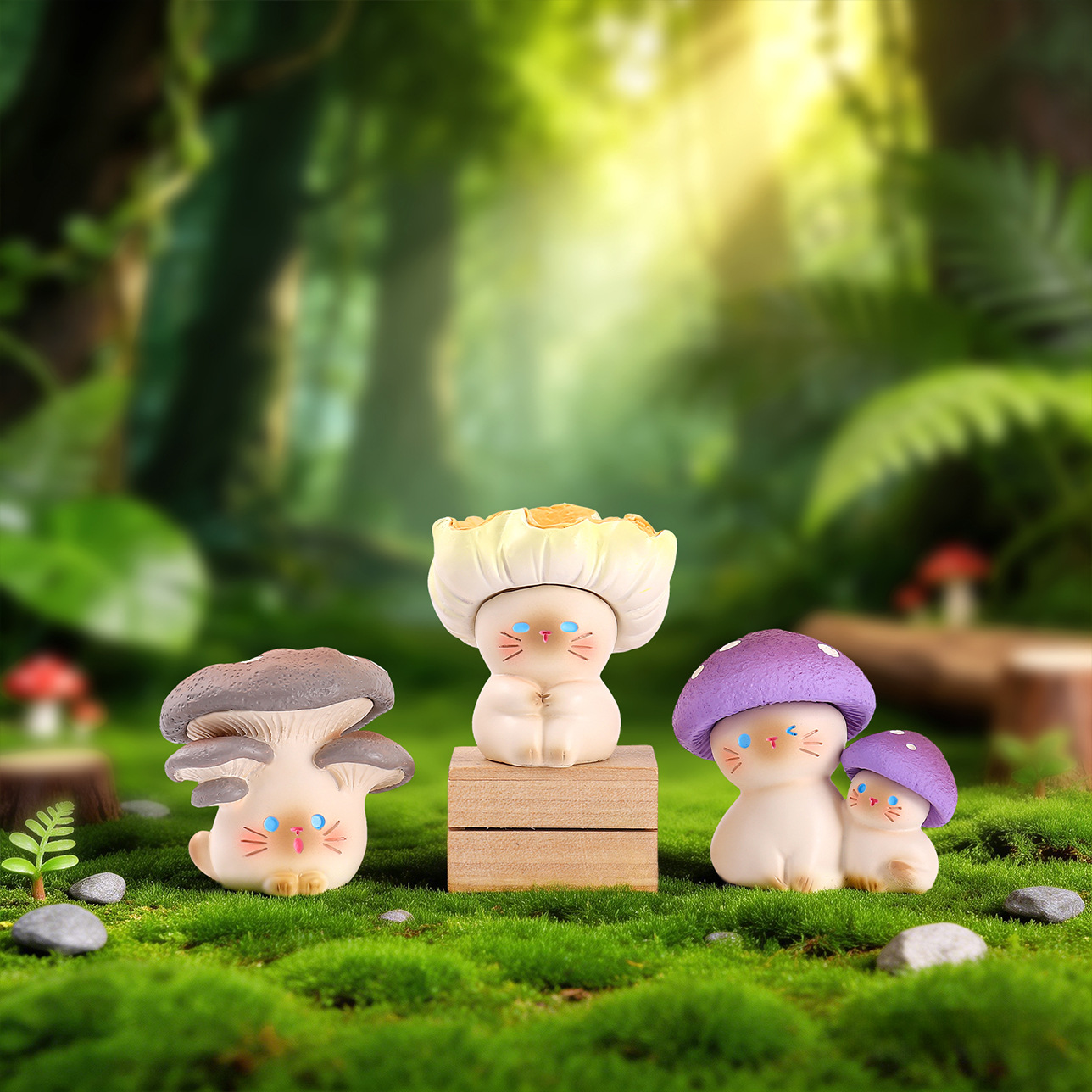 Mushroom Meow Fantasy Little F - Model Kit Fantasy recension och pris