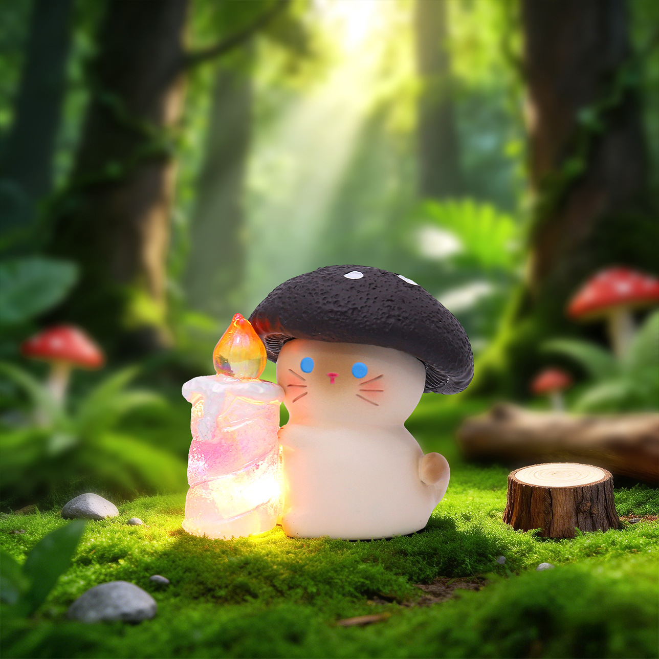 Mushroom Meow Fantasy Little F - Model Kit Fantasy recension och pris