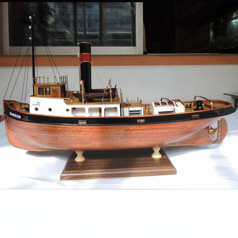 1:50 Laser-cut Wooden Boat Mod - Model Kit Yacht recension och pris