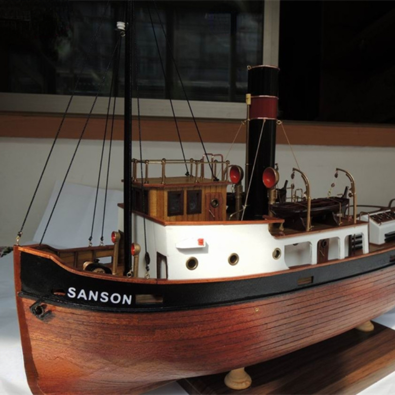 1:50 Laser-cut Wooden Boat Mod - Model Kit Yacht recension och pris