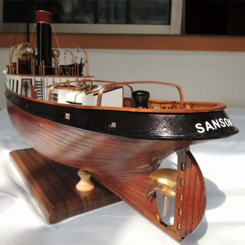 1:50 Laser-cut Wooden Boat Mod - Model Kit Yacht recension och pris