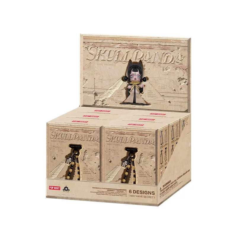 POPMART SKULLPANDA WHERE TIME  - Model Kit Anime Girl recension och pris