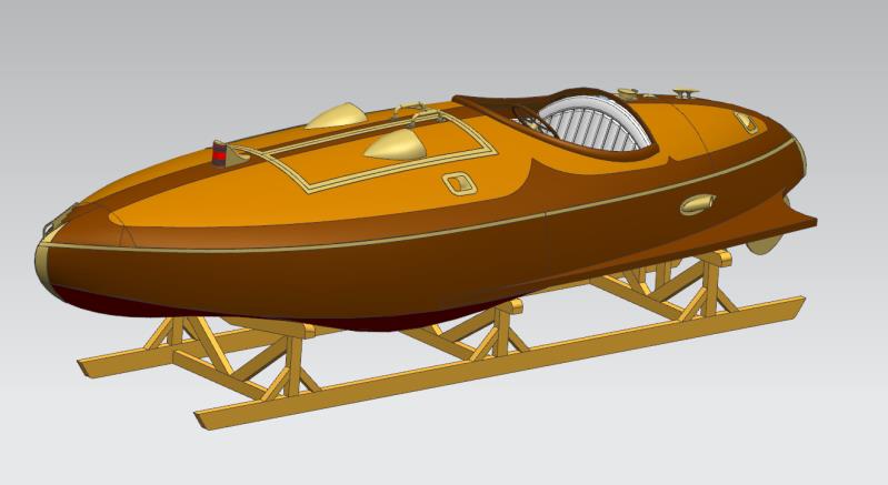 1/6  15 RC Racing Yacht Wooden - Model Kit Yacht recension och pris