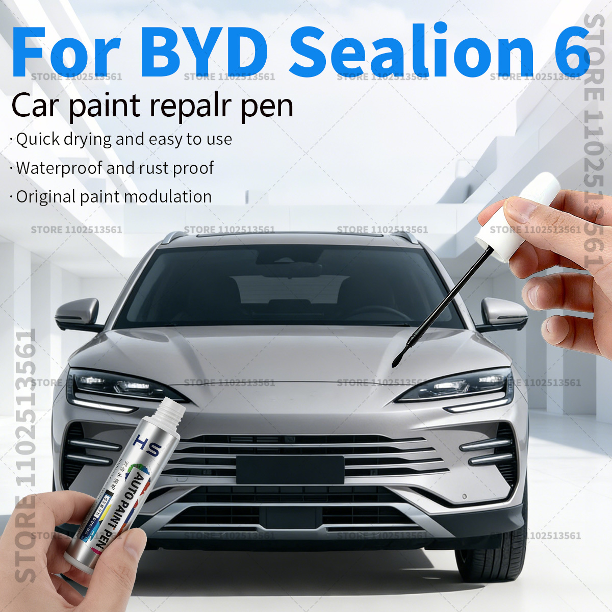 Paint Repair Pen Touch Up Scra - Paint Model Kit recension och pris