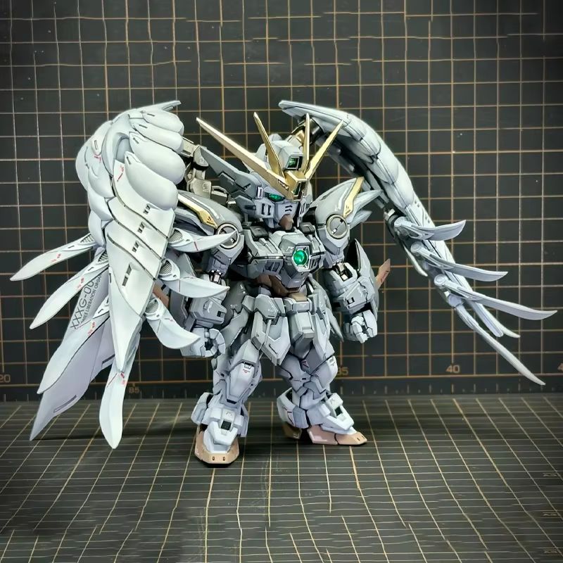 Mgsd Wing Zero Ew Snow White V - Model Kit Lancelot recension och pris