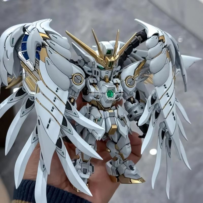 Mgsd Wing Zero Ew Snow White V - Model Kit Lancelot recension och pris