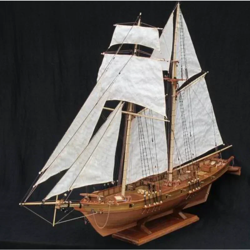 Wooden Assembled Antique Sailb - Model Kit Yacht recension och pris
