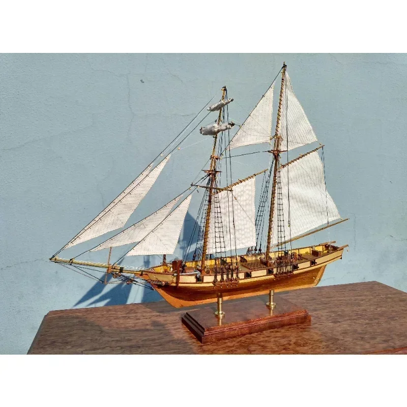 Wooden Assembled Antique Sailb - Model Kit Yacht recension och pris