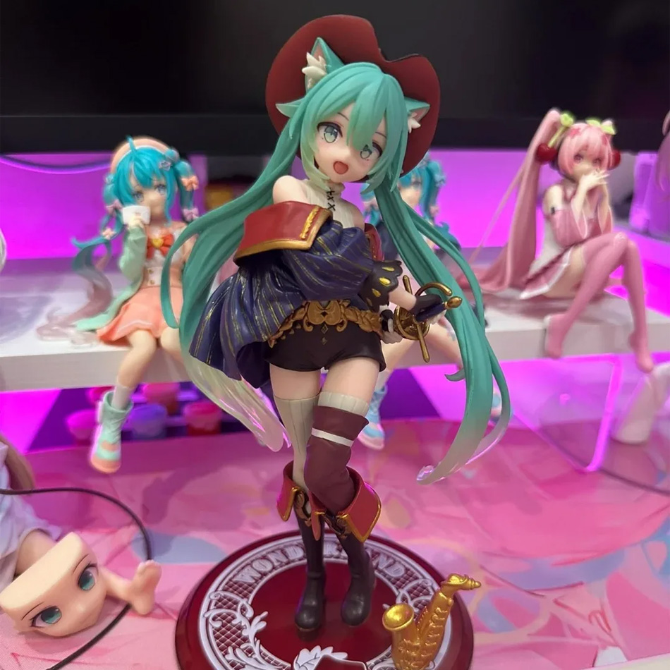 Hatsune Miku Desktop Cute Acti - Model Kit Anime Girl recension och pris